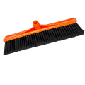 18" Heavy Duty Cleaning Soft Sweeping Easy Push Washing Broom with Long Handle